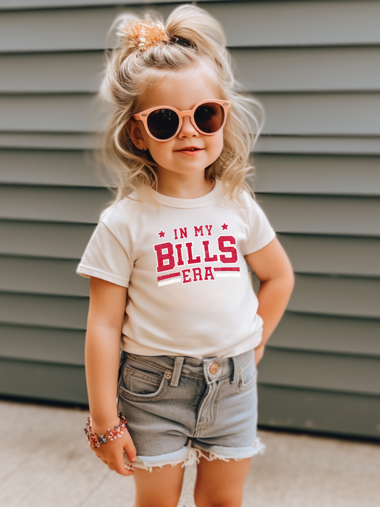 In My Bills Era Buffalo Bills Toddler Graphic Tee