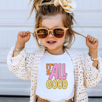 It's All Good Toddler Graphic Tee