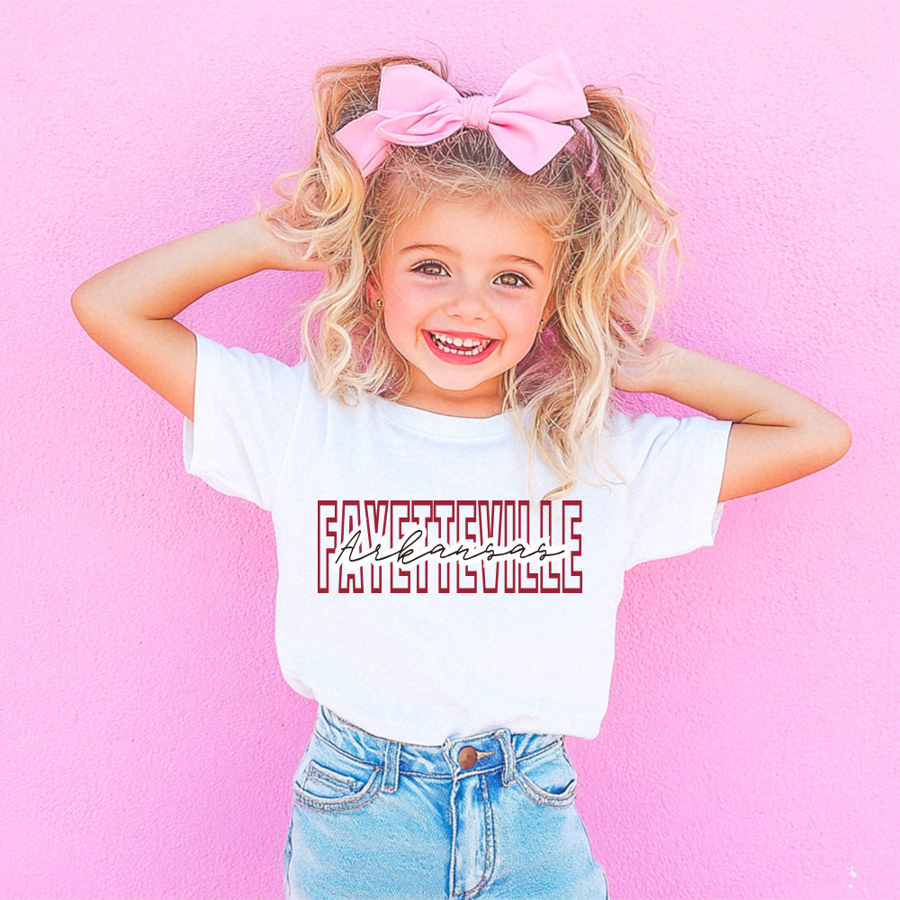 CUSTOM City and State Toddler Graphic Tee