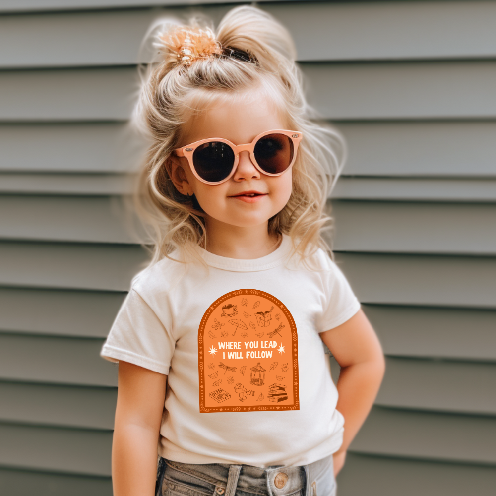 Where You Lead Gilmore Girls Toddler Graphic Tee
