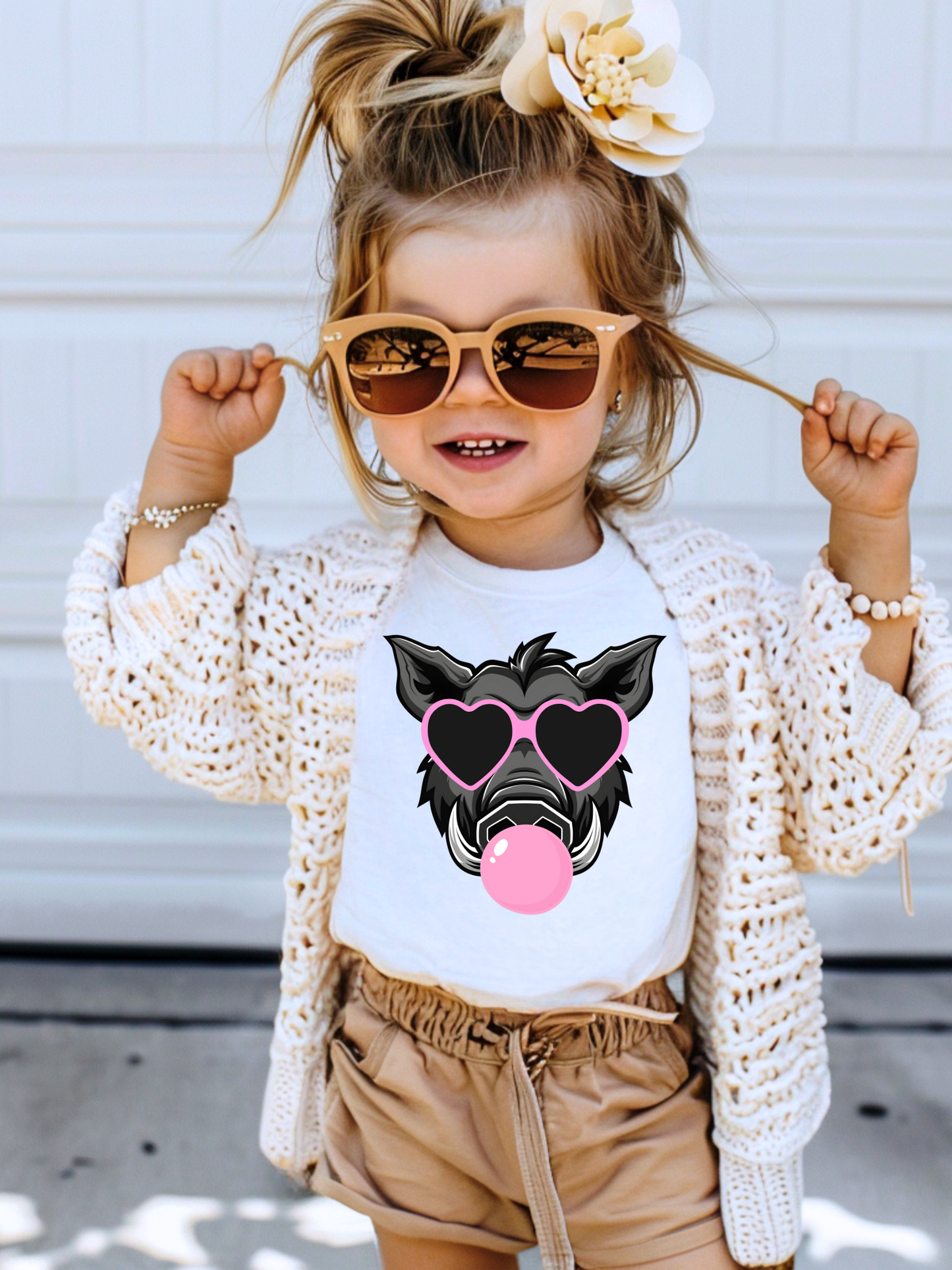 Arkansas Razorback Bubble Toddler Graphic Tee