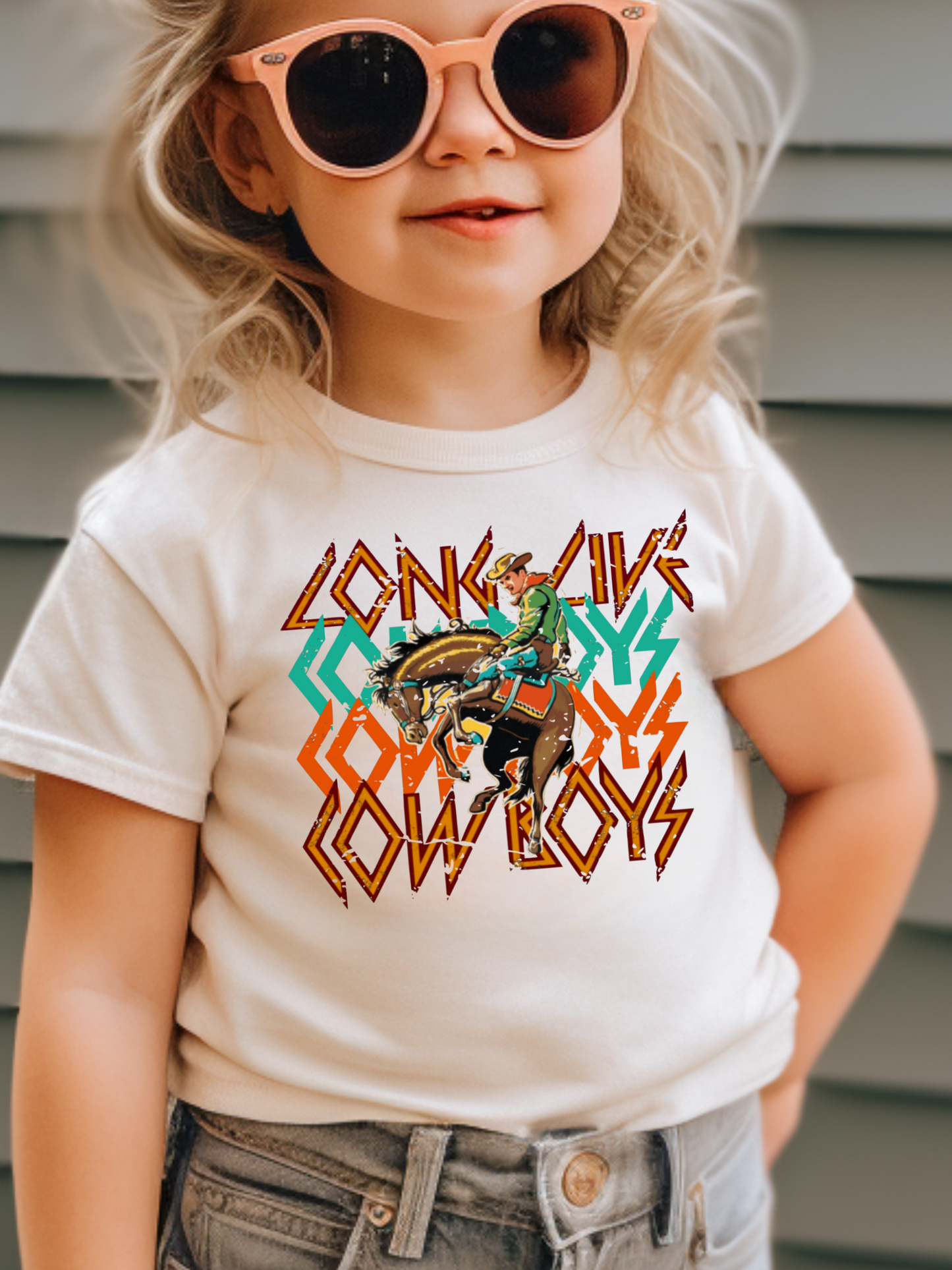 Long Live Cowboys Toddler Graphic Tee
