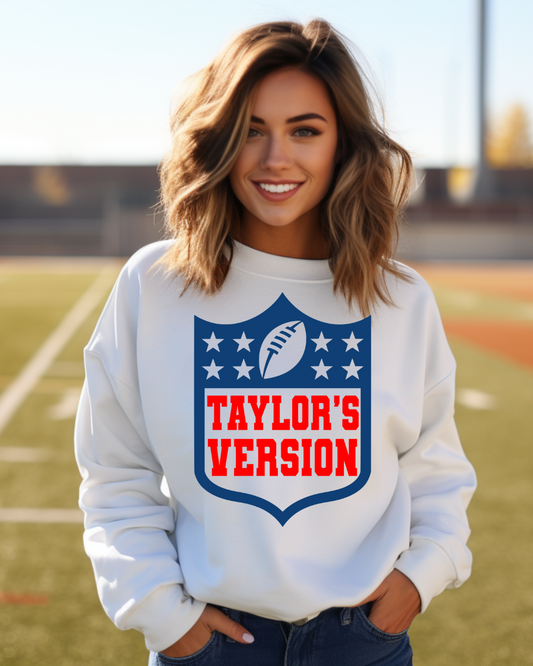 Taylor's Version NFL X Taylor Adult Graphic Crewneck Pullover