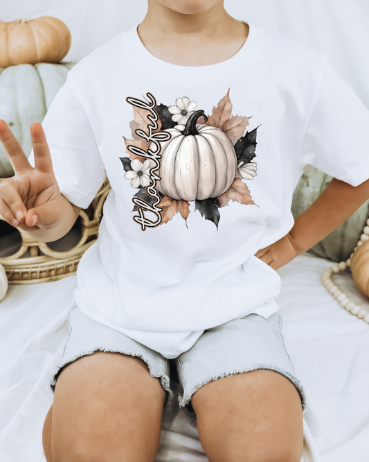 Thankful Pumpkin Youth Graphic Tee