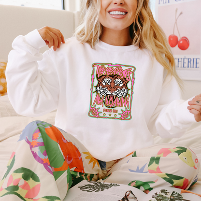 The Heavens Are Roaring Christian Adult Graphic Crewneck Pullover