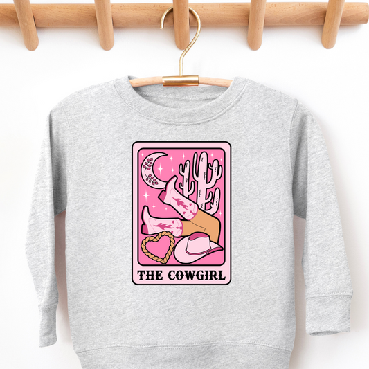 The Cowgirl Tarot Western Toddler Graphic Sweatshirt