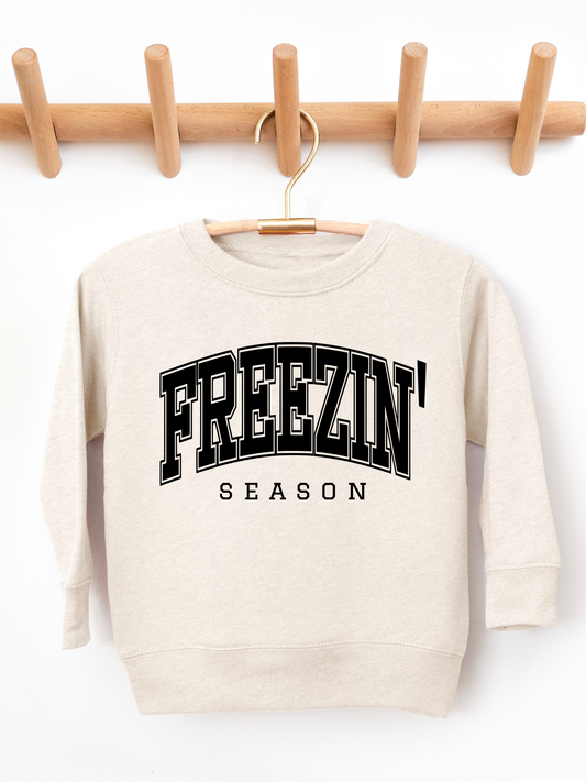 Freezin' Season Toddler Graphic Sweatshirt