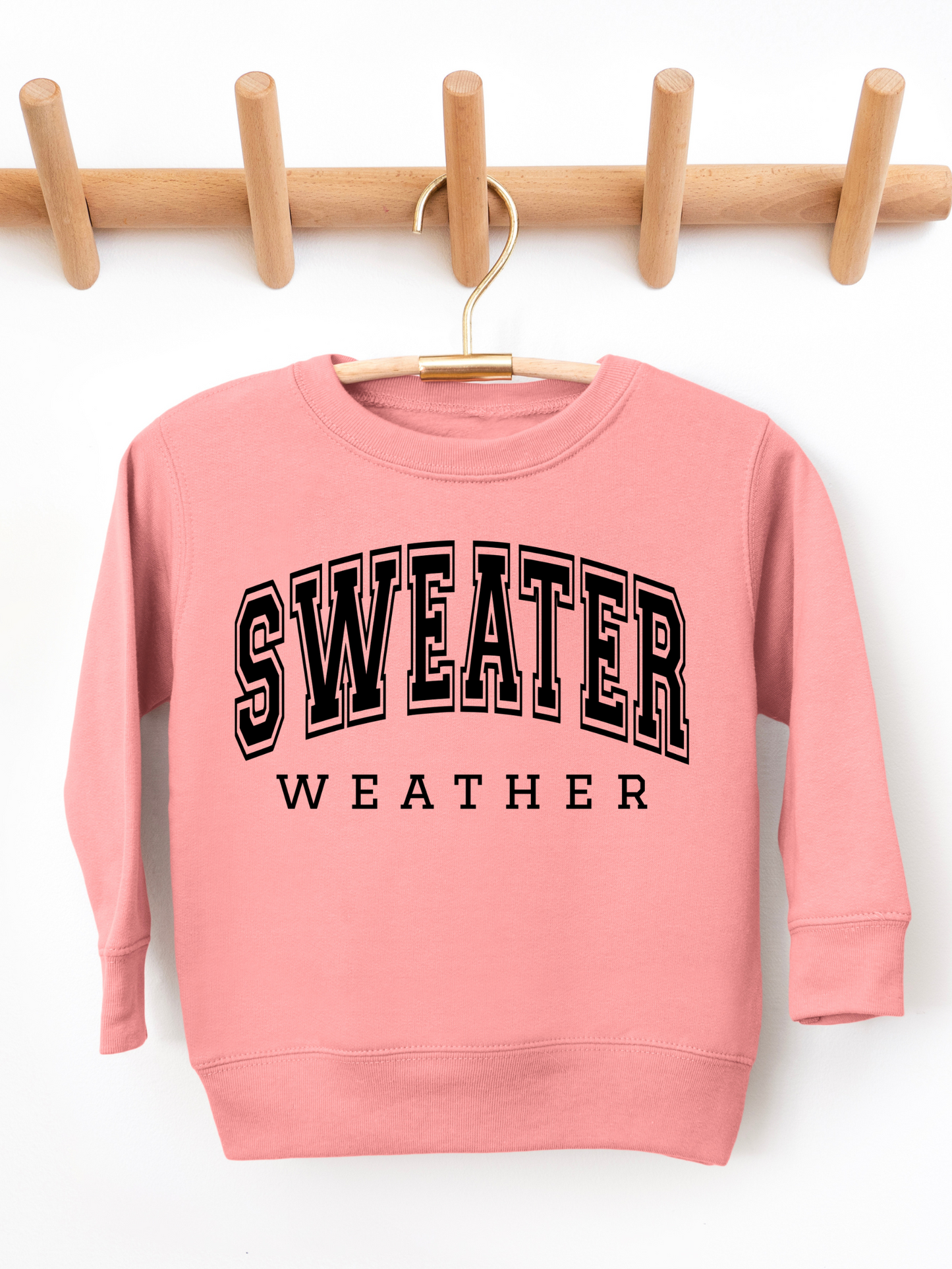 Sweater Weather Toddler Graphic Sweatshirt