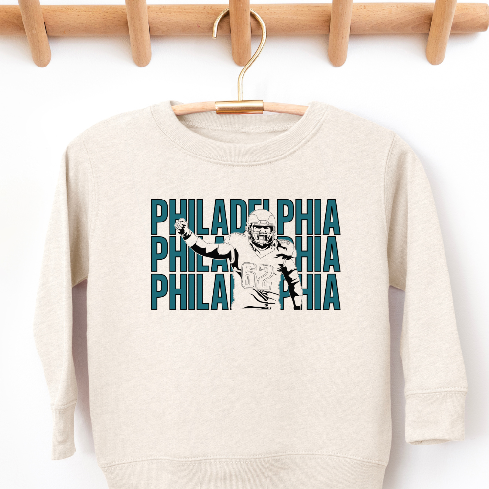 Philadelphia Eagles Kelce Toddler Graphic Sweatshirt