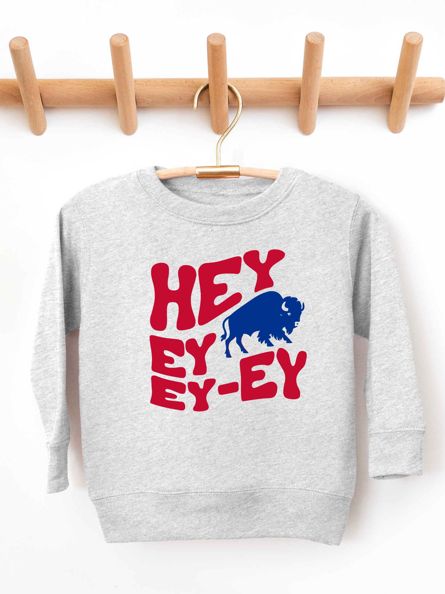 Hey Ey Ey Ey Buffalo Bills Toddler Graphic Sweatshirt