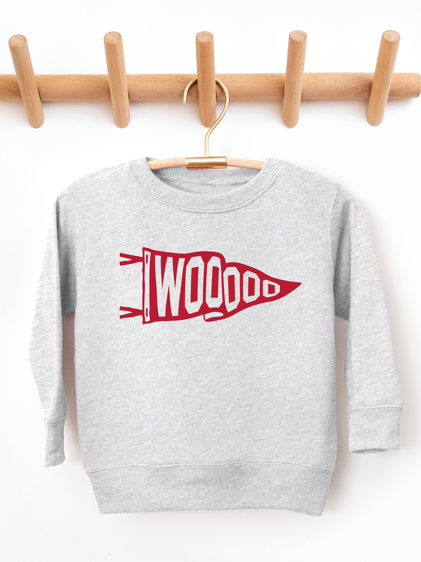 WOOOO Arkansas Razorbacks Toddler Graphic Sweatshirt