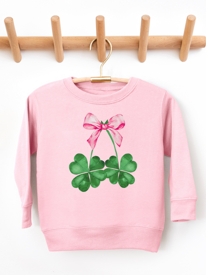 Clover Cherries Lucky Toddler Graphic Sweatshirt