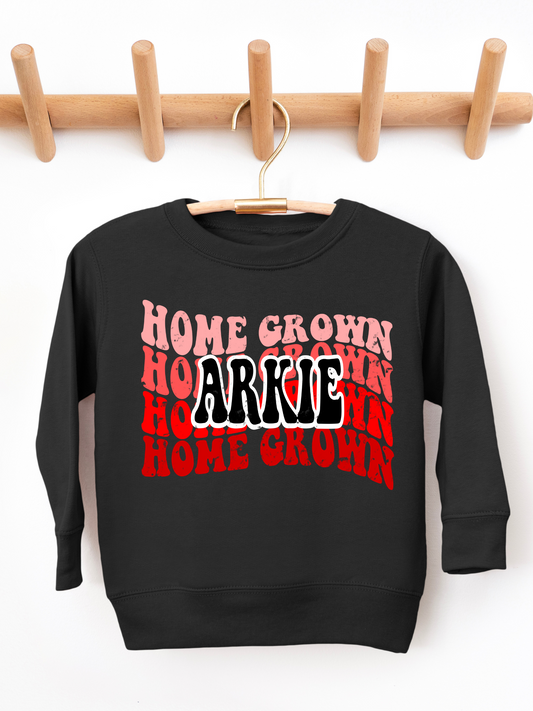 Home Grown Arkie Toddler Graphic Sweatshirt