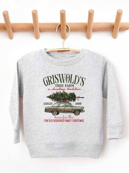 Griswold's Tree Farm Christmas Toddler Graphic Sweatshirt