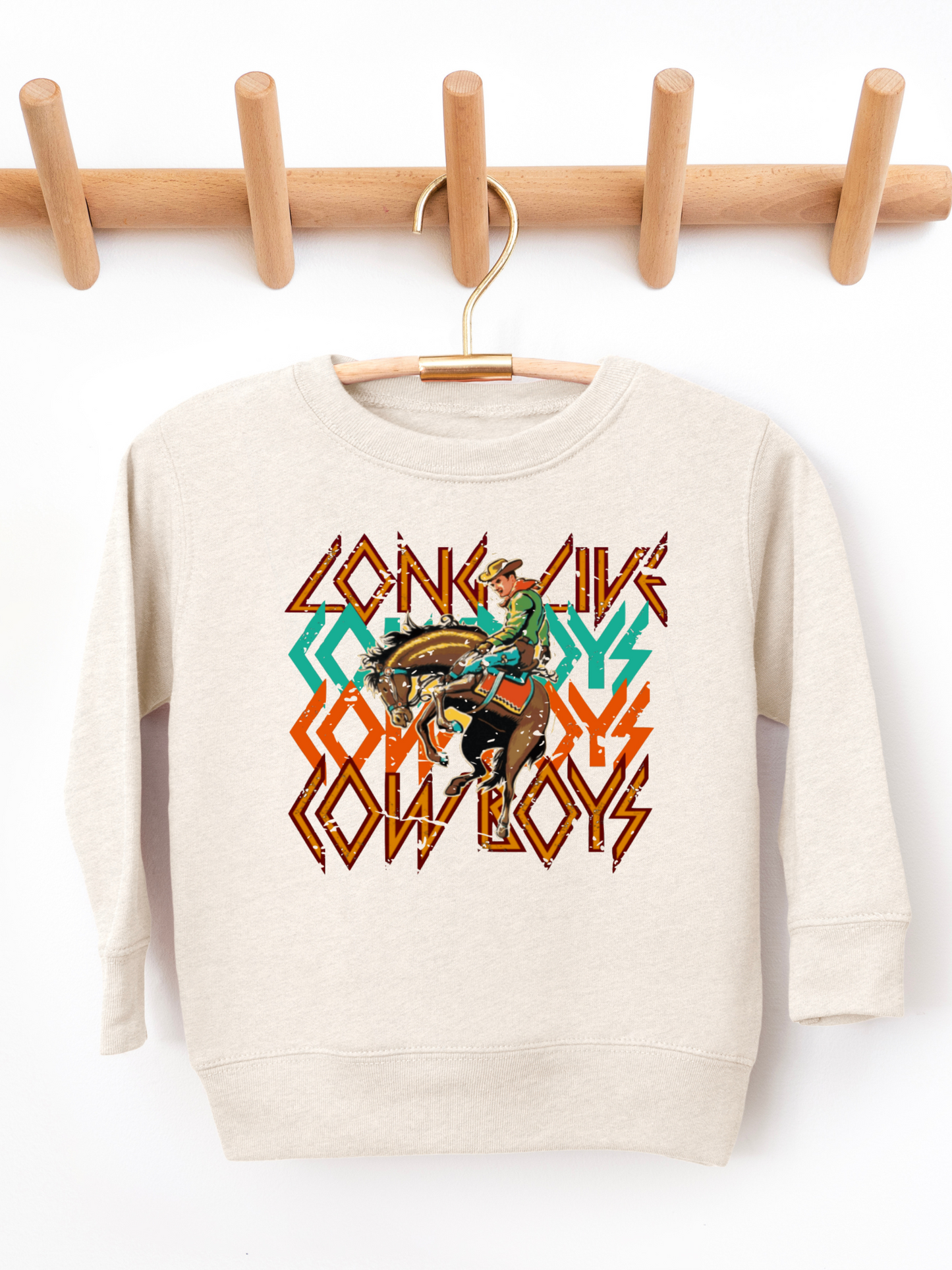 Long Live Cowboys Toddler Graphic Sweatshirt