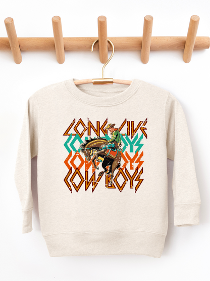 Long Live Cowboys Toddler Graphic Sweatshirt