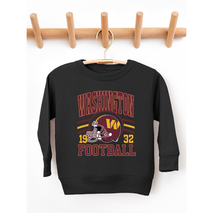 Washington Football Since 1932 Commanders Toddler Graphic Sweatshirt