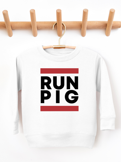 RUN PIG Toddler Graphic Sweatshirt