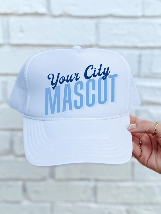 CUSTOM CITY AND MASCOT Trucker Hat Adult & Youth