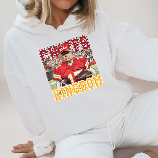 Trump Kansas City Chiefs Won Again Adult Graphic Hoodie