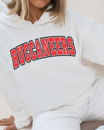 Varsity Tampa Bay Buccaneers Adult Graphic Hoodie