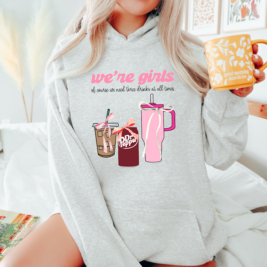 We’re girls of course... Self Love Adult Graphic Hoodie