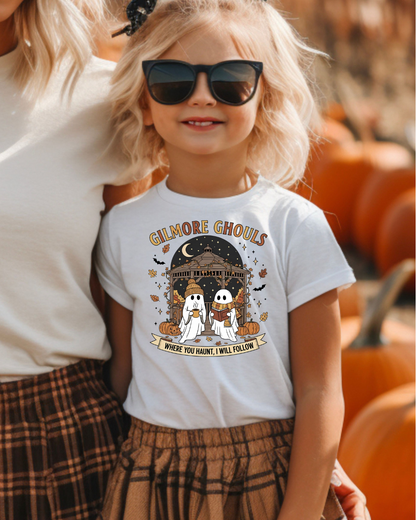 Where You Haunt I Will Follow Gilmore Girls Toddler Graphic Tee