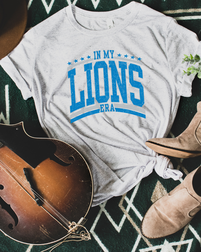 In My Lions Era Detroit Lions Adult Tee