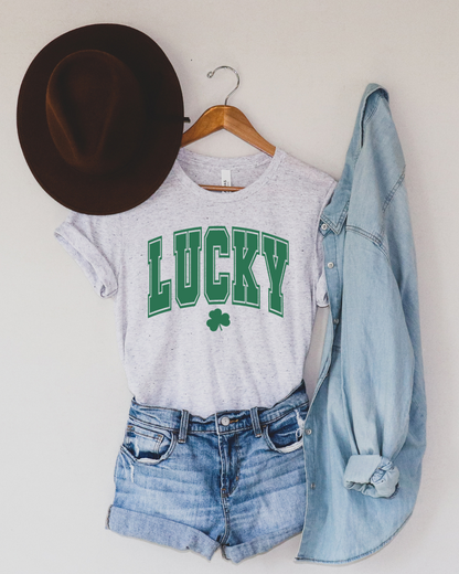 Lucky Varsity Adult Tee