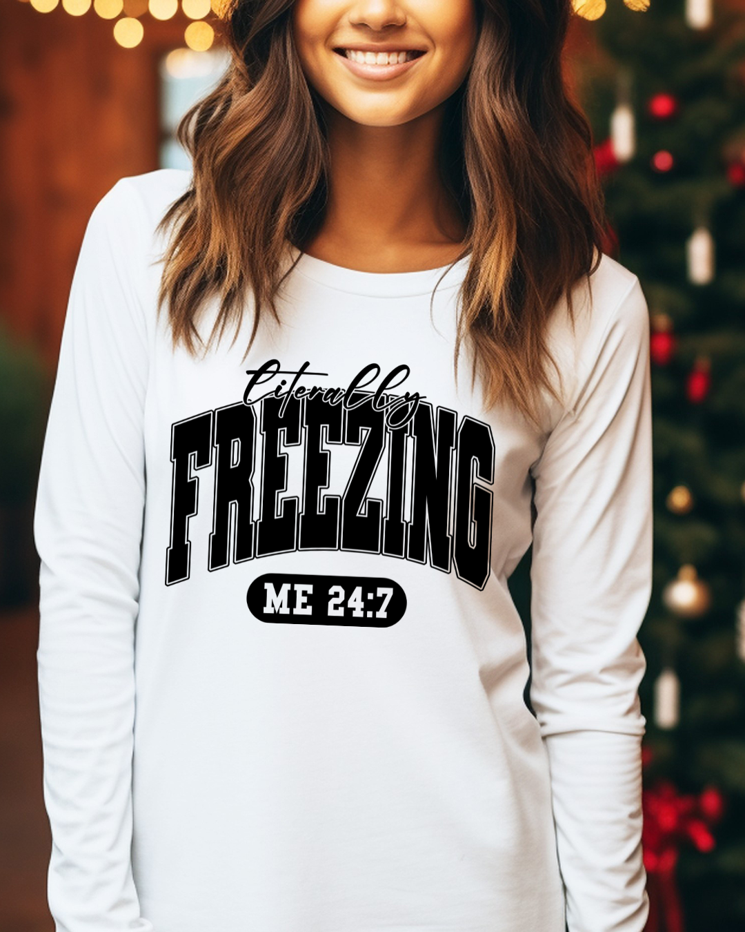 Freezing 24/7 Adult Long Sleeve Tee