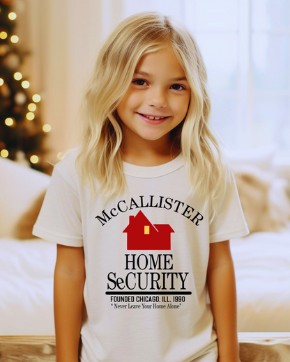 Home Alone- McCallister Home Security Christmas Tree's Christmas Youth Tee
