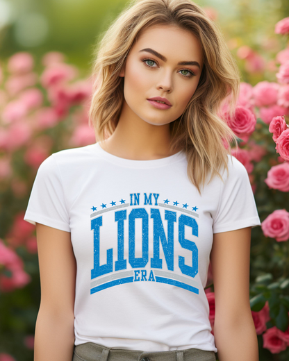 In My Lions Era Detroit Lions Adult Tee