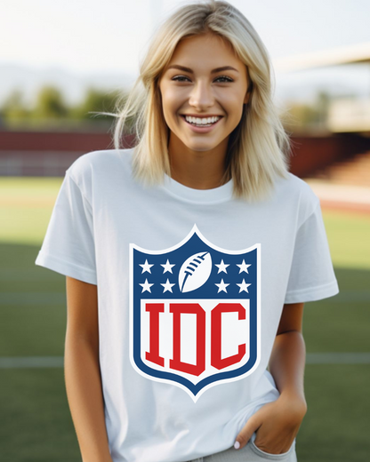 I Don't Care NFL Adult Tee