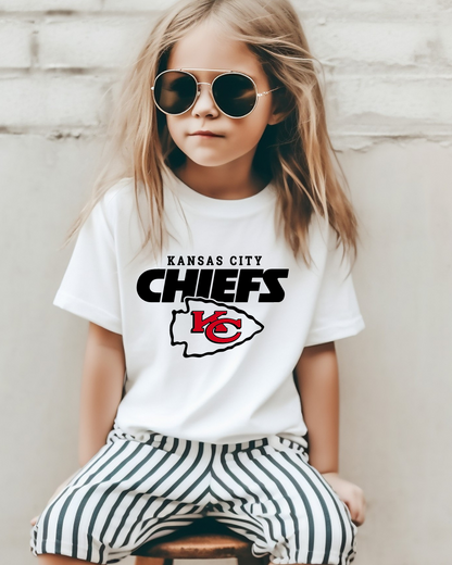 KC Arrowhead Chiefs Football Youth Tee