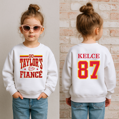 Taylors Fiancé Toddler Graphic Sweatshirt