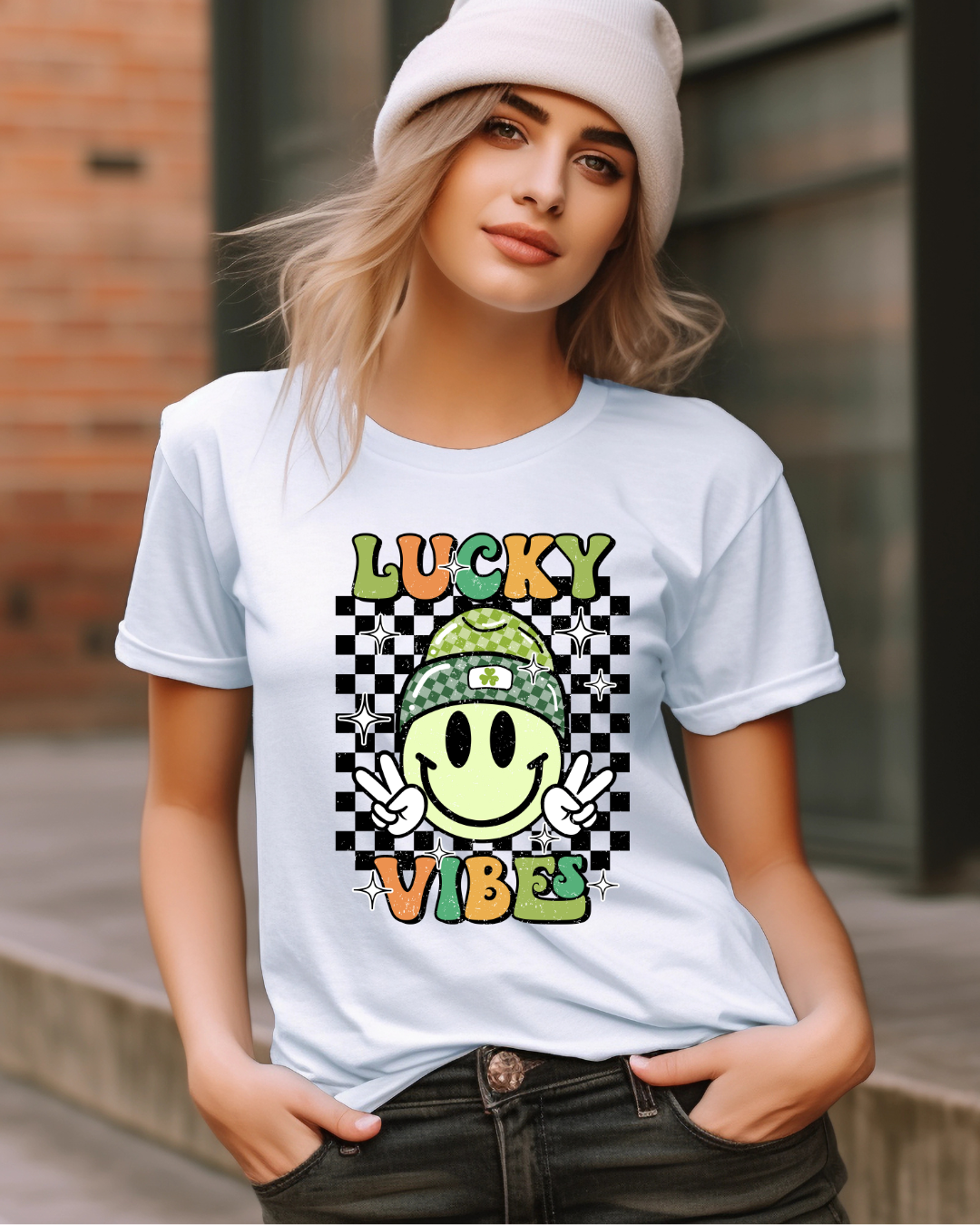 Lucky Vibes Adult Tee