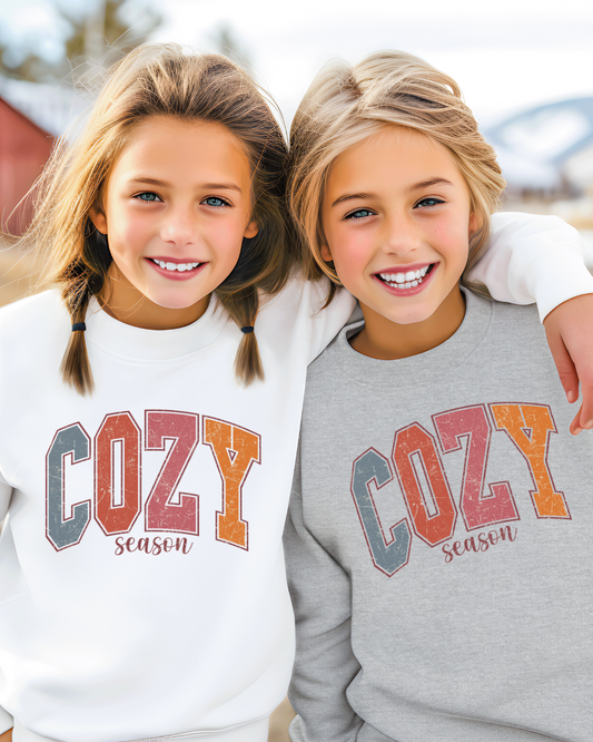 Cozy Holiday Youth Crewneck Pullover