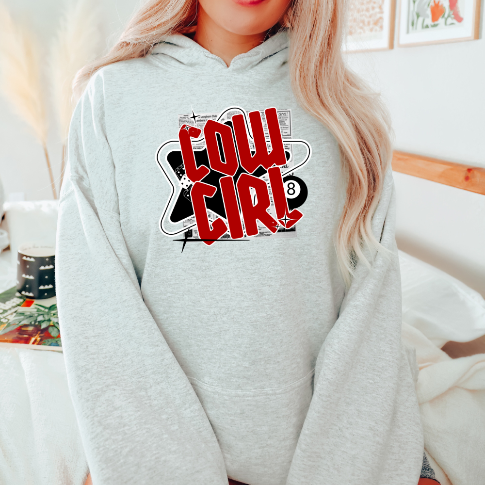 Y2K Cowgirl Western Adult Graphic Hoodie