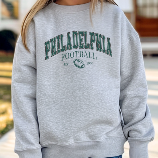 Philadelphia Eagles Football 1933 Youth Graphic Sweatshirt