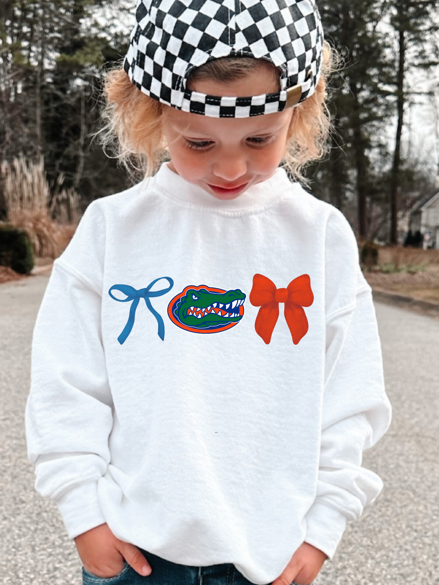Florida Gators Bow Youth Graphic Sweatshirt
