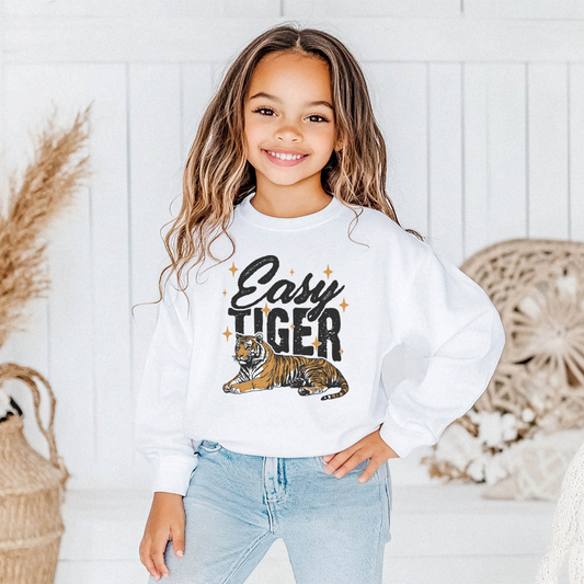 Easy Tiger Retro Band Youth Graphic Sweatshirt