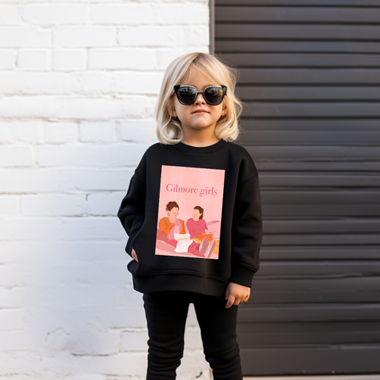 Gilmore Girls Couch Youth Graphic Sweatshirt