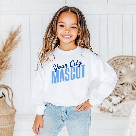 CUSTOM City and Mascot Youth Graphic Sweatshirt