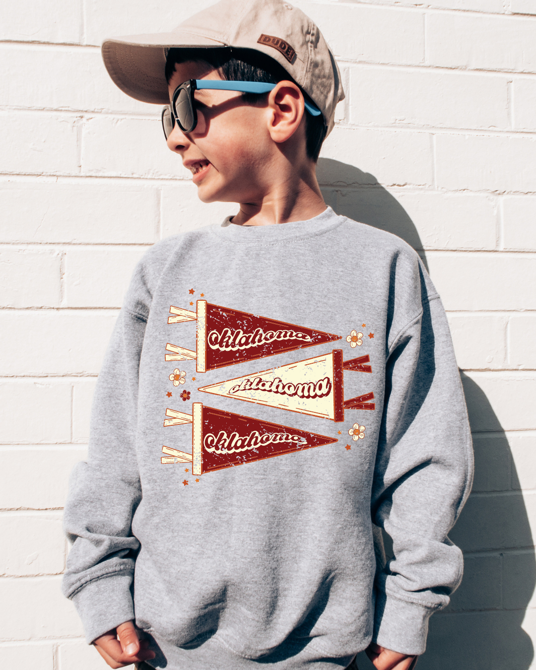 Oklahoma Youth Crewneck Pullover