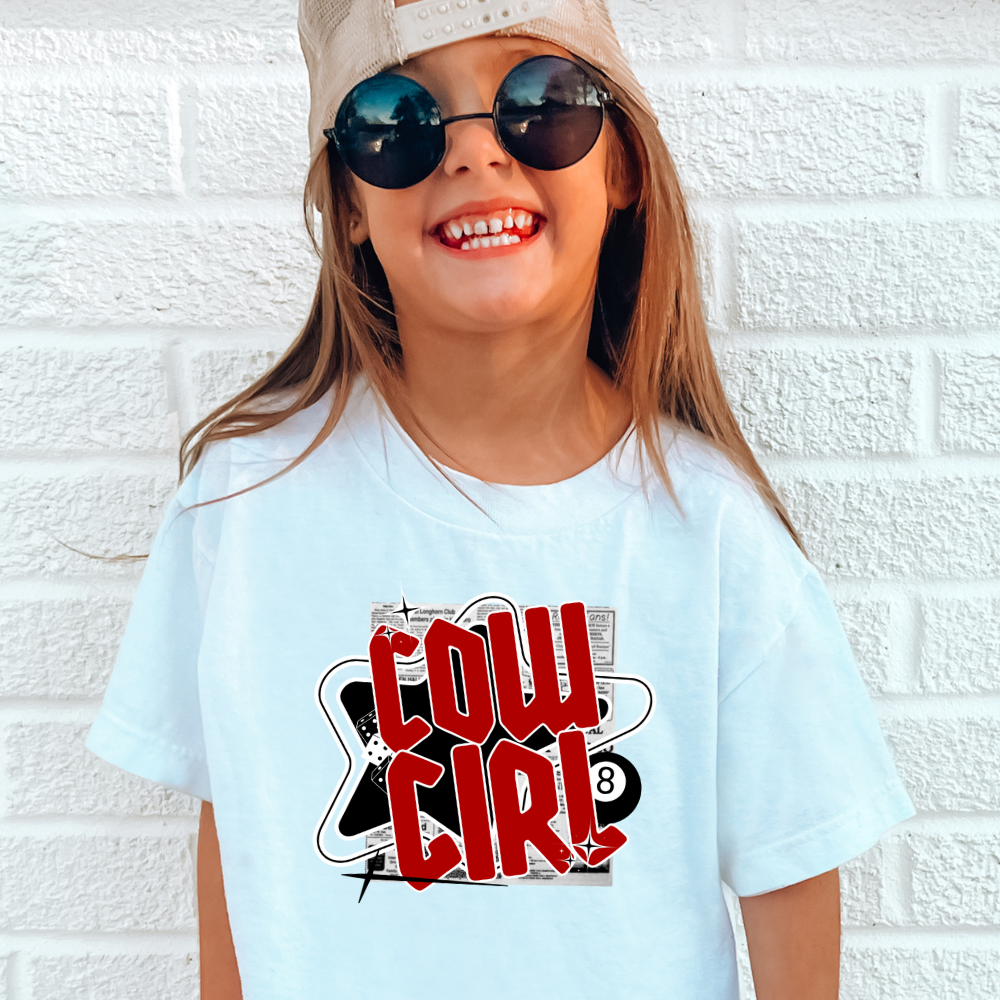 Y2K Cowgirl Western Youth Graphic Tee