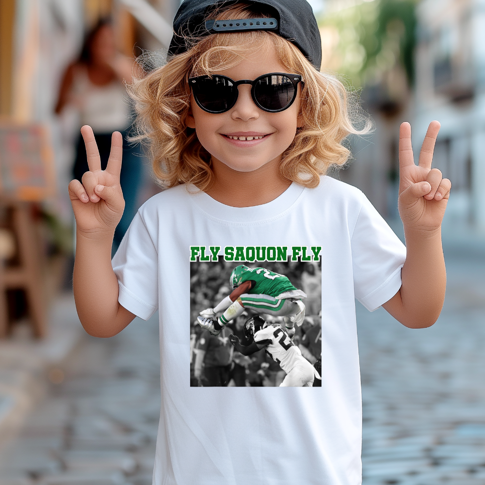 Fly Saquon Barkley Eagles Fly Youth Graphic Tee