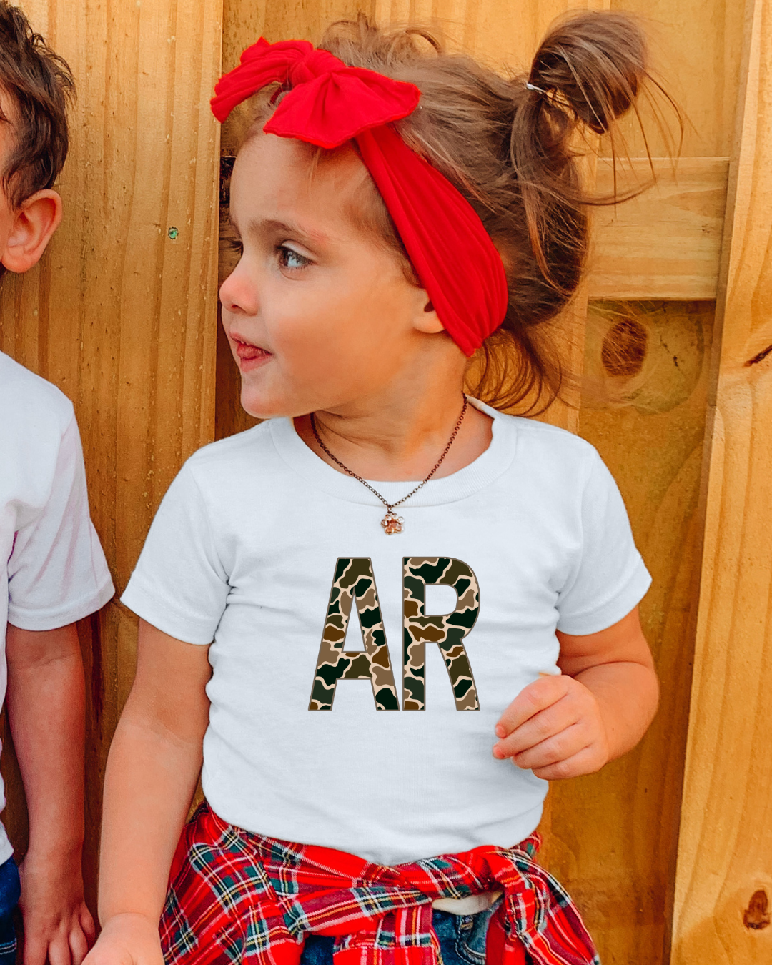 Camo AR Arkansas part 2 Toddler Graphic Tee
