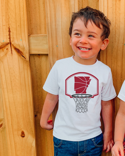 Arkansas Basketball Net Arkansas part 2 Youth Graphic Tee