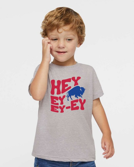 Hey Ey Ey Ey Buffalo Bills Youth Graphic Tee