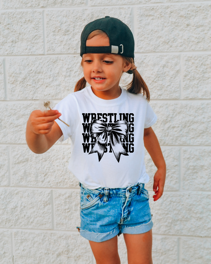 Wrestling Bow Youth Graphic Tee